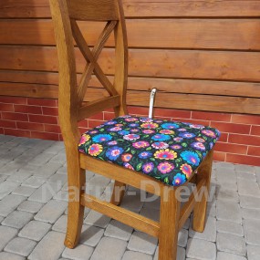 Krzesło 25 strukturyzowane + tapicerka folk 