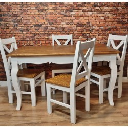 DOSTĘPNY Stół Ludwik + 4 Krzesła