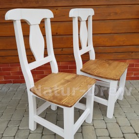 Piękne Rustykalne Krzesło Model 12